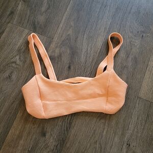 NWOT L*Space Bikini Top Orange size D